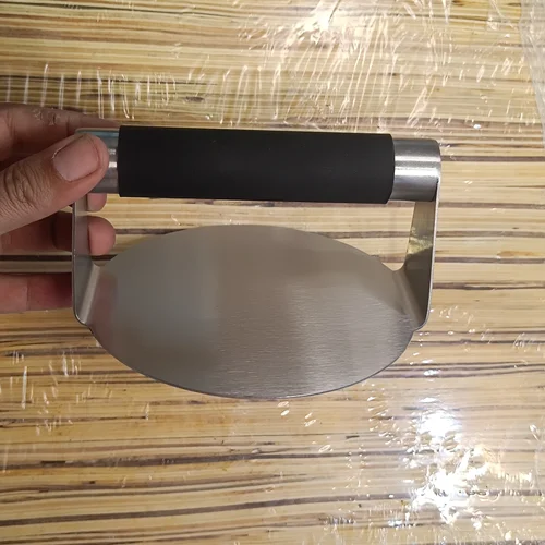 پرس برگر و گریل (اسمش برگر) استیل گرد