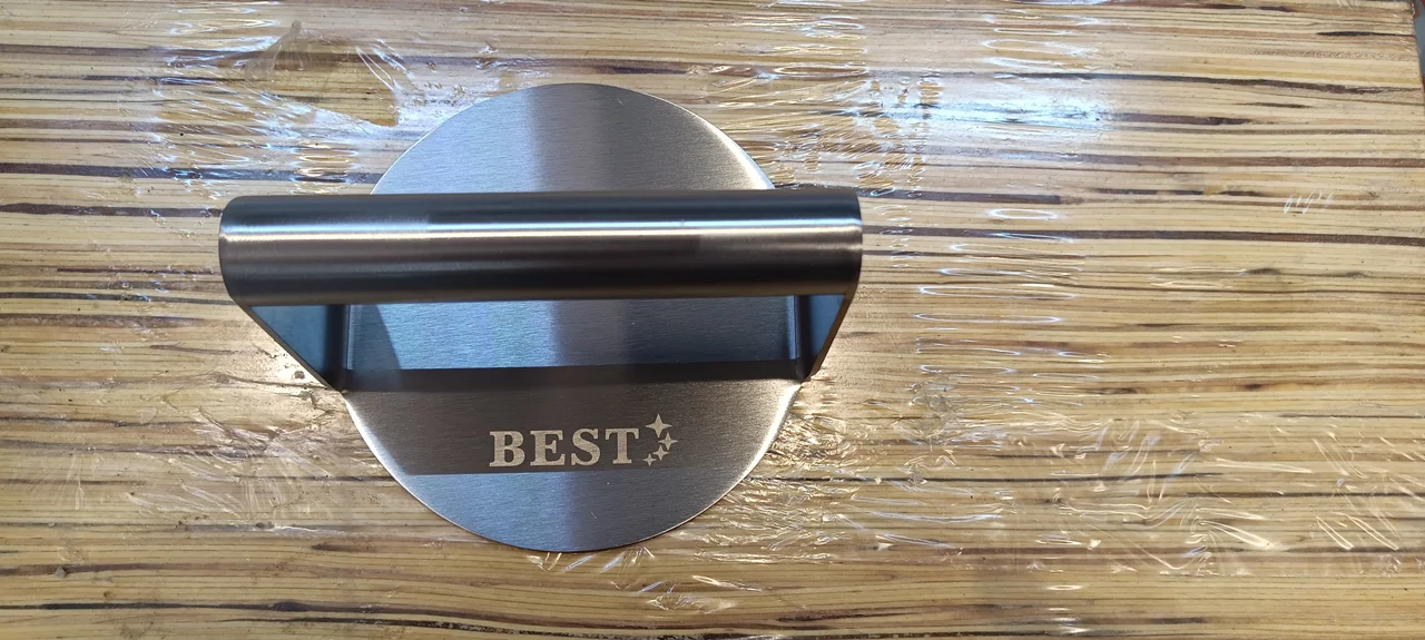 پرس برگر و گریل (اسمش برگر) گرد استیل بست - BEST