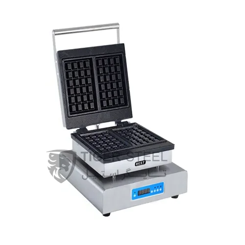 وافل ساز مستطیلی درشت دوتایی دیجیتالی بست - BEST